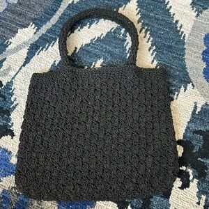 EXPRESS Mini Tote with Delicate Embroidery/Stitching